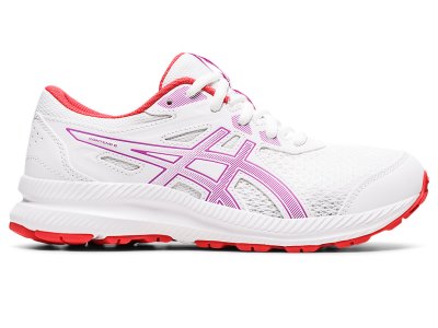 Asics Contend 8 Sports Patike Dječje Bijele Ljubičaste | RS8364-113