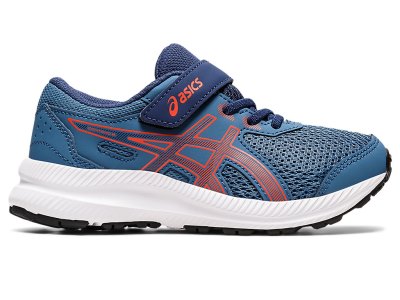 Asics Contend 8 Sports Patike Dječje Nebeskoplave Roze | RS5441-645