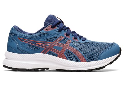 Asics Contend 8 Sports Patike Dječje Nebeskoplave Roze | RS6806-916