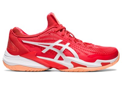 Asics Court FF 3 Novak Tenisiće Muške Crvene Bijele | RS5989-278