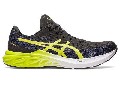 Asics Dynablast 3 Tenisiće Muške Crne Svijetlo Zelene | RS0267-565