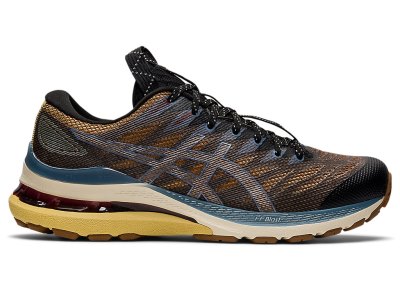 Asics Fn3-s Gel-kayano 28 Patike Ženske Tamno Sive Zlatne | RS2275-182