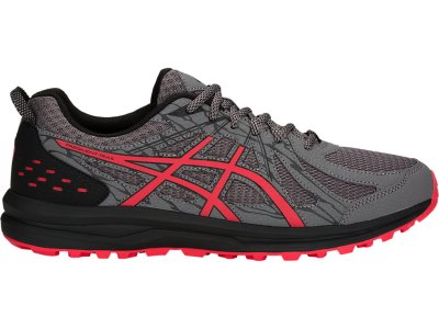 Asics Frequent Trail Tenisice Za Trčanje Muške Tamno Sive Crvene | RS5200-441