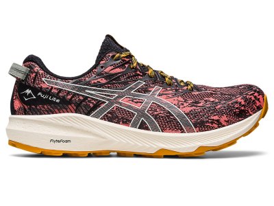 Asics Fuji Lite 3 Tenisice Za Trčanje Ženske Koraljne Svijetlo Maslinasto Zelene | RS9005-416