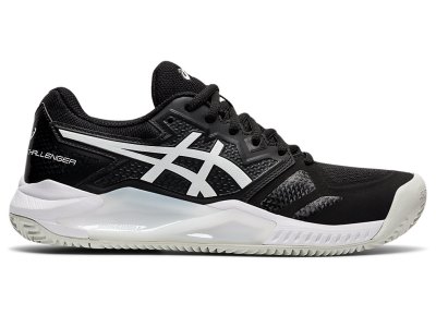 Asics Gel-challenger 13 Clay Tenisiće Ženske Crne Bijele | RS2631-873