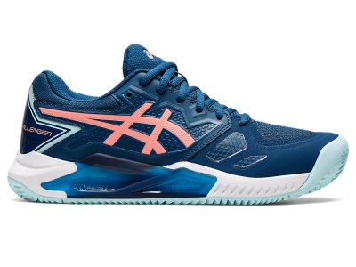 Asics Gel-challenger 13 Clay Tenisiće Ženske Svijetlo Indigo Koraljne | RS3803-918