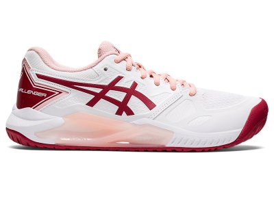 Asics Gel-challenger 13 Tenisiće Ženske Bijele Tamno Crvene | RS9999-287