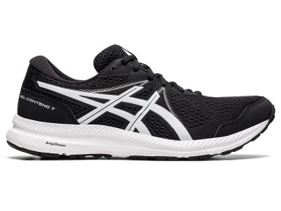 Asics Gel-contend 7 (4E) Tenisiće Muške Crne Bijele | RS3304-948