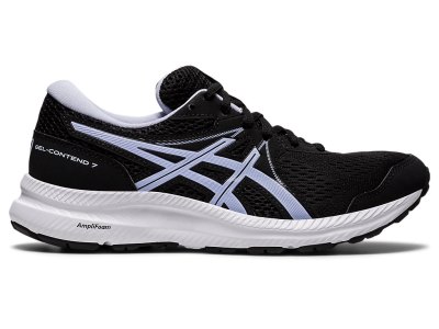 Asics Gel-contend 7 (D) Tenisiće Ženske Crne Ljubičaste | RS7228-935