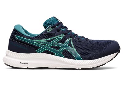 Asics Gel-contend 7 Tenisiće Muške Crne Tamno Zelene | RS3916-991