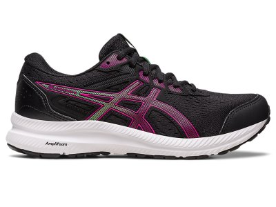 Asics Gel-contend 8 Tenisiće Ženske Crne Roze | RS1885-032