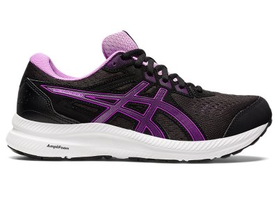 Asics Gel-contend 8 Tenisiće Ženske Crne Ljubičaste | RS6778-993