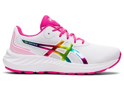 Asics Gel-eXCite 9 Sports Patike Dječje Bijele Roze | RS4489-159