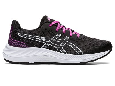 Asics Gel-eXCite 9 Sports Patike Dječje Crne Svijetlo Plave | RS2154-075