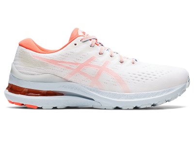 Asics Gel-kayano 28 Tenisiće Ženske Bijele Koraljne | RS4652-453