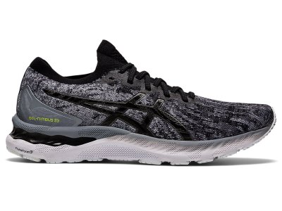 Asics Gel-nimbus 23 Knit Tenisiće Muške Sive Crne | RS6521-726