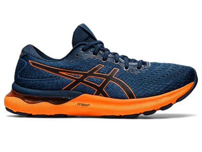 Asics Gel-nimbus 24 Tenisiće Muške Plave Narančaste | RS0273-813