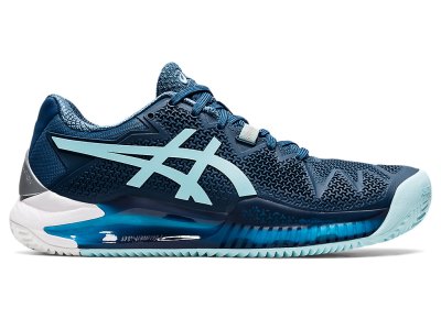 Asics Gel-resolution 8 Clay Tenisiće Ženske Svijetlo Indigo Plave | RS3942-426