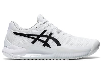 Asics Gel-resolution 8 Tenisiće Ženske Bijele Crne | RS4936-148