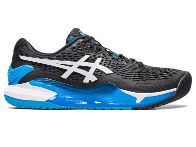 Asics Gel-resolution 9 Tenisiće Muške Crne Bijele | RS2706-488