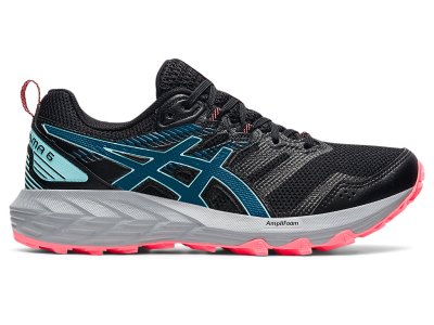 Asics Gel-sonoma 6 Tenisice Za Trčanje Ženske Crne Tamno Tirkizne | RS4232-823