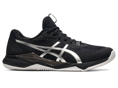 Asics Gel-tactic Tenisice Za Odbojku Muške Crne Srebrne | RS6474-519