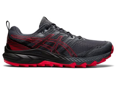 Asics Gel-trabuco 9 Tenisice Za Trčanje Muške Sive Crvene | RS5661-233