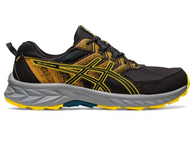 Asics Gel-ventuRE 9 Tenisiće Muške Crne Zlatne Žute | RS7417-481