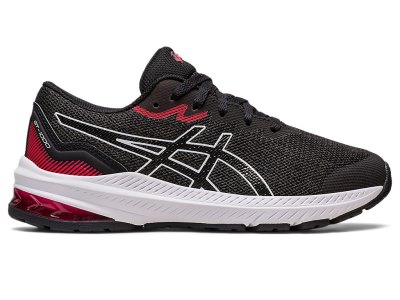 Asics Gt-1000 11 Sports Patike Dječje Crne Crvene | RS7823-198