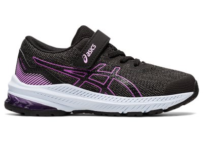 Asics Gt-1000 11 Sports Patike Dječje Tamno Sive Ljubičaste | RS2886-773