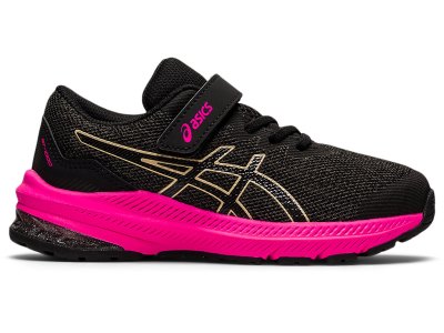 Asics Gt-1000 11 Sports Patike Dječje Tamno Sive Žute | RS8406-544