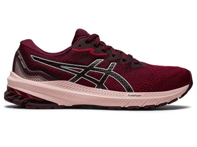 Asics Gt-1000 11 Tenisiće Ženske Tamno Crvene Srebrne | RS6876-280