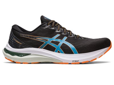 Asics Gt-2000 11 Tenisiće Muške Crne Narančaste | RS0388-925