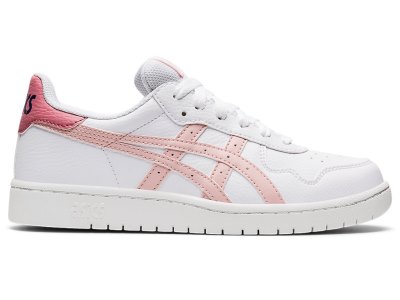 Asics Japan S Netball Patike Dječje Bijele Svijetlo Koraljne | RS4360-552