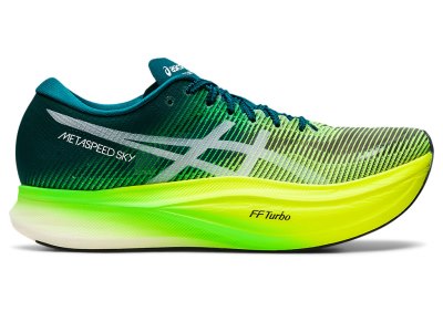 Asics Metaspeed Sky+ Tenisiće Ženske Tamno Zelene Žute | RS4636-639