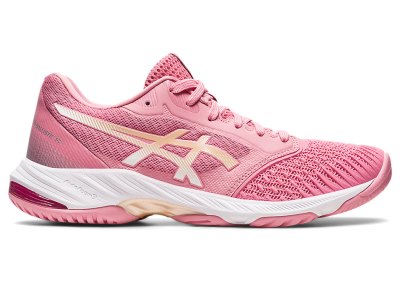 Asics Netburner Ballistic FF 3 Tenisice Za Odbojku Ženske Roze Žute | RS0781-696