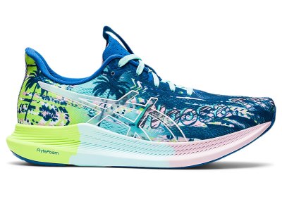 Asics Noosa Tri 14 Tenisiće Ženske Plave Bijele | RS2552-950