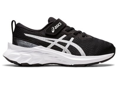 Asics Novablast 2 Sports Patike Dječje Crne Bijele | RS8187-102