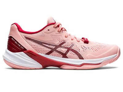 Asics Sky Elite FF 2 Tenisice Za Odbojku Ženske Roze Tamno Crvene | RS3247-990