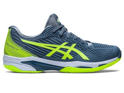 Asics Solution Speed FF 2 Clay Tenisiće Muške Sive Plave Zelene | RS2828-750