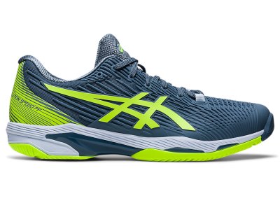 Asics Solution Speed FF 2 Tenisiće Muške Sive Plave Zelene | RS7377-667