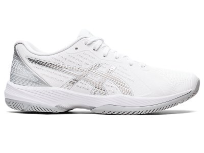 Asics Solution Swift FF Tenisiće Ženske Bijele Srebrne | RS1785-933