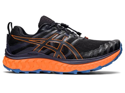 Asics Trabuco Max Tenisice Za Trčanje Muške Crne Narančaste | RS0532-195