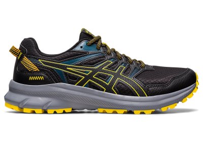 Asics Trail Scout 2 Tenisice Za Trčanje Muške Crne Zlatne Žute | RS9567-215