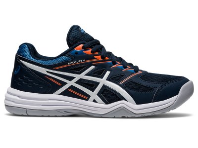 Asics Upcourt 4 Sports Patike Dječje Plave Bijele | RS8601-754