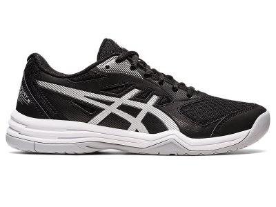 Asics Upcourt 5 Tenisice Za Odbojku Ženske Crne Srebrne | RS6588-624