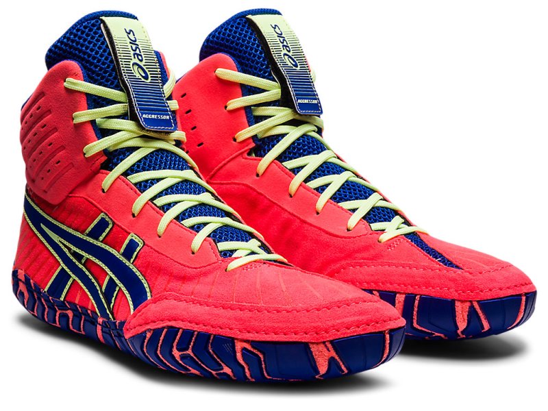 Asics Aggressor 4 Рвања Muške Koraljne Plave | RS5549-091