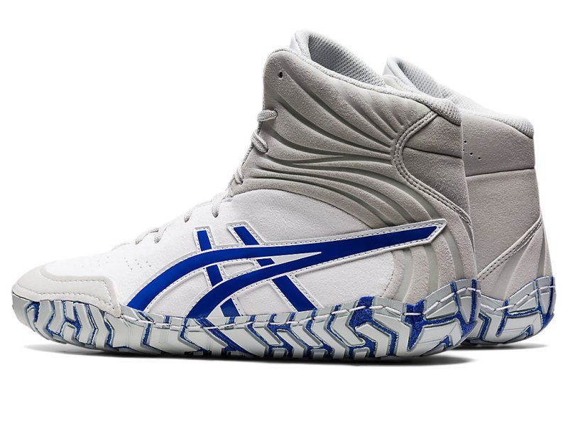 Asics Aggressor 5 Рвања Muške Bijele Plave | RS2576-016