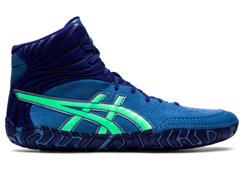 Asics Aggressor 5 Рвања Muške Nebeskoplave Tirkizne | RS5134-979