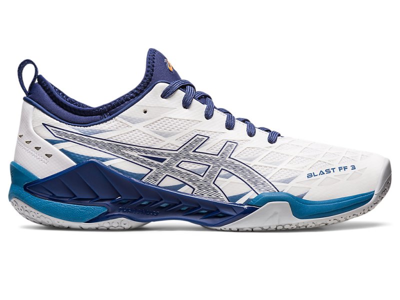 Asics Blast FF 3 Tenisice Za Odbojku Muške Bijele Tamno | RS1839-149